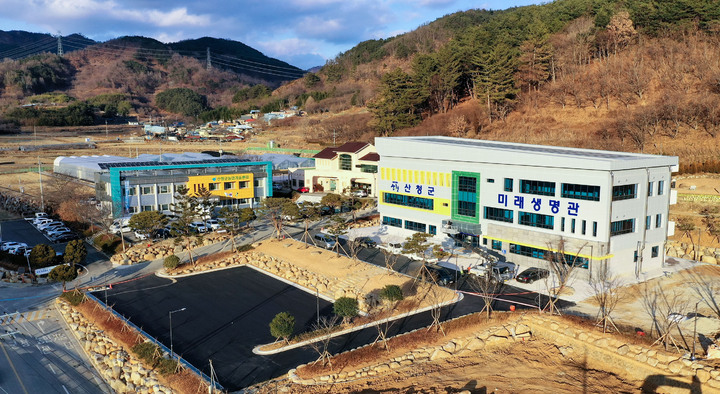 [산청=뉴시스]산청군농업기술센터 전경. *재판매 및 DB 금지