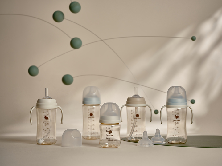 [서울=뉴시스] 유한킴벌리 그린핑거 베베그로우 젖병. (사진=유한킴벌리 제공) 2023.02.01. photo@newsis.com *재판매 및 DB 금지