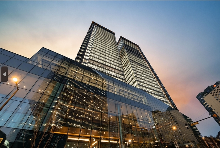 [서울=뉴시스]서울역 인근에 위치한 현대캐피탈 신사옥, '그랜드센트럴' 빌딩 전경. 현대캐피탈은 전체 28개층 중 7층부터 17층까지 총 11개층을 사용한다.(사진=현대캐피탈 제공)2023.05.18 photo@newsis.com *재판매 및 DB 금지