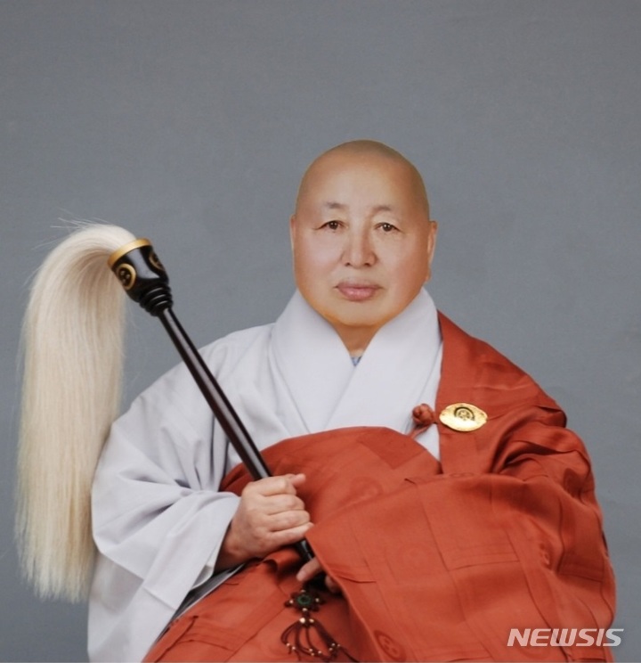 [서울=뉴시스] 대한불교조계종 명예 원로의원 금성당 명선 대종사 (사진=대한불교조계종 제공) 2023.02.02. photo@newsis.com