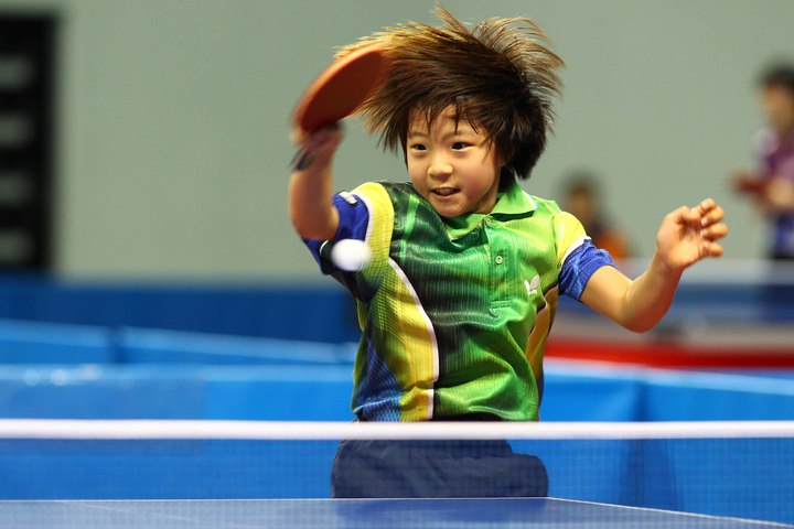 [서울=뉴시스]신유빈. 2023.02.02. (사진=대한탁구협회 제공) *재판매 및 DB 금지