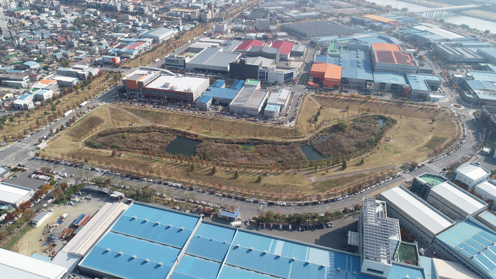 [대구=뉴시스]올해 산림청 생활권역 실외 정원 조성사업 대상지로 선정된 달성군 다사읍 세천늪테마정원 전경이다(사진=달성군 제공) 2023.02.03 photo@newsis.com&nbsp; *재판매 및 DB 금지