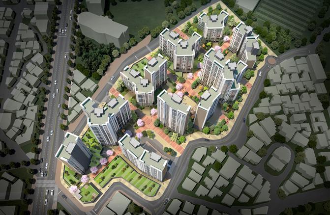 [서울=뉴시스]동대문구 전농동 60번지 일대 조감도.