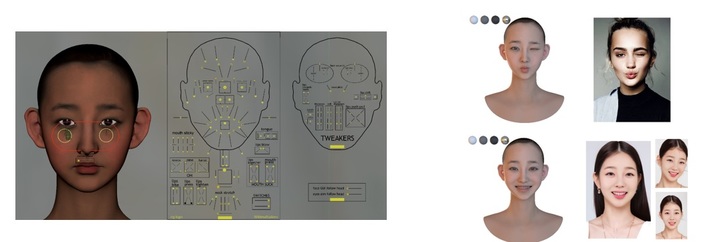 하이브리드 딥페이크 제작 시스템(사진 자료=빔스튜디오) *재판매 및 DB 금지