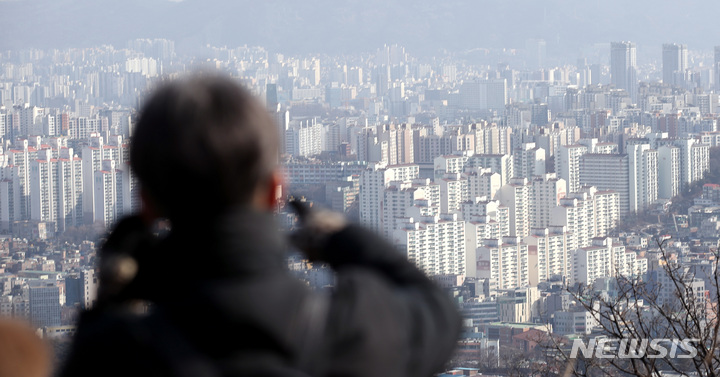 서울 시내 아파트 단지. 뉴시스 자료사진.