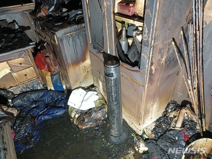 [부천=뉴시스] 정일형 기자= (사진은 부천소방서 제공)