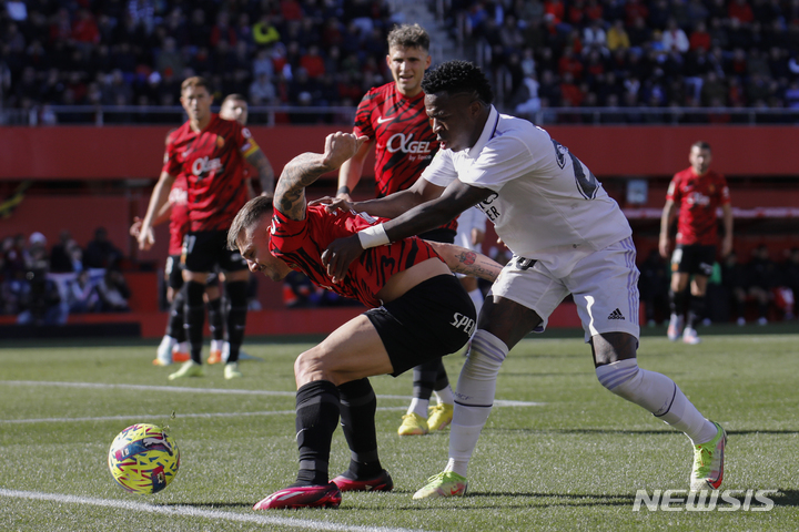 [마요르카=AP/뉴시스]스페인 프로축구 이강인 소속팀 마요르카. 2023.02.05.