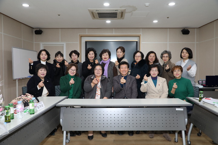 금산군여성단체협의회가 지난 6일 신년 월례회의를 열고 올해 추진 계획 등에 대해 논의했다. 2023. 02. 07 금산군 *재판매 및 DB 금지