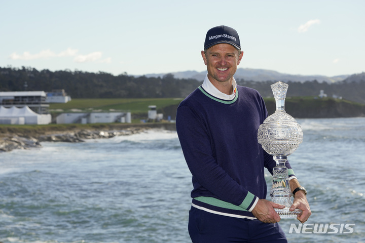 [페블비치=AP/뉴시스] 저스틴 로즈