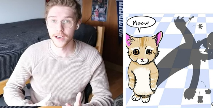 [서울=뉴시스] 체스 닷컴의 '창의 전략팀'을 맡고 있는 윌 웰런(사진)은 미튼스가 처음부터 '악역'이 될 예정은 아니라고 밝혔다. 하지만 유저들은 미튼스에게 'Elo 1점을 가장해 초보자들을 괴롭히는 악마'라는 밈(meme)을 붙이기 시작했다 (사진출처: CNN 영상 캡처) 2023.02.08. *재판매 및 DB 금지