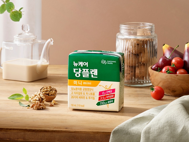 대상웰라이프, 당뇨영양식 뉴케어 ‘당플랜 미니’ 출시