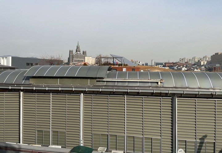 아케이드 개폐장치 작동불량. (사진=경기도 제공) *재판매 및 DB 금지