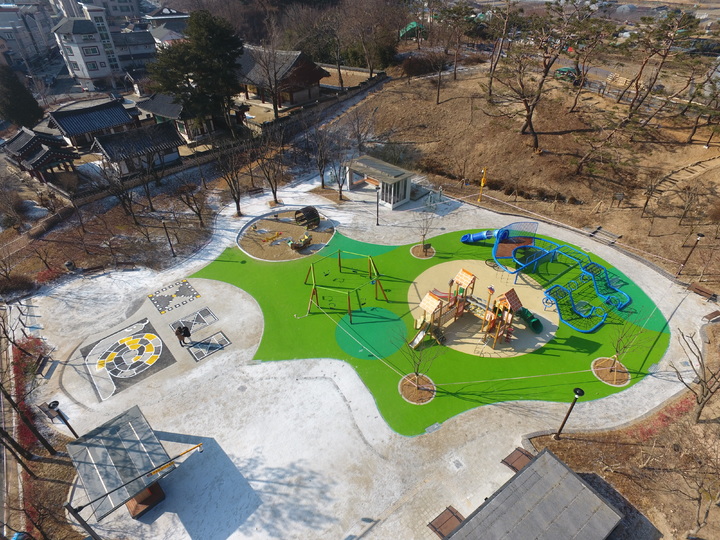 [대전=뉴시스] 대전 유성구 교촌어린이공원.&nbsp; *재판매 및 DB 금지