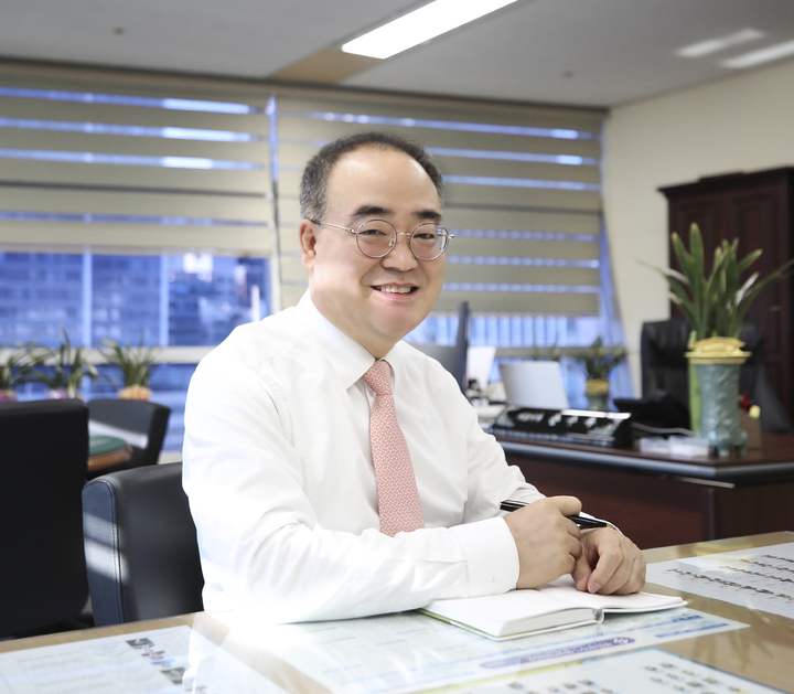 [부산=뉴시스] 부산 벡스코 손수득 대표이사. (사진=벡스코 제공)&nbsp; *재판매 및 DB 금지