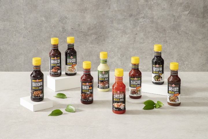 오뚜기, 소스류 9종 '친환경 패키지' 새단장