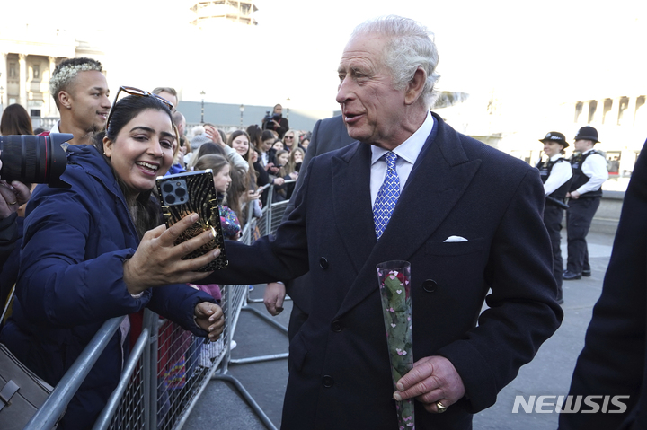 [런던=AP/뉴시스] 찰스 3세 영국 국왕 2023.03.29.