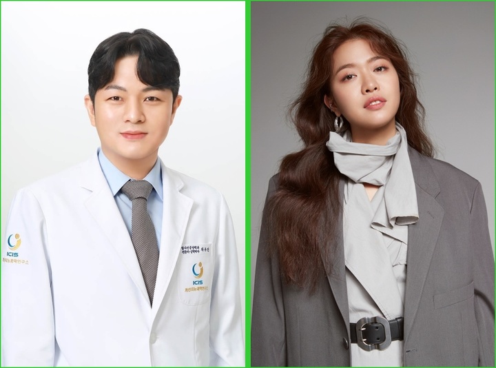 [대전=뉴시스] 졸업생 대표 연설자을 맡은 의사과학자 차유진(왼쪽)씨와 문화기술대학원에서 박사학위를 받는 싱어송라이터 박새별씨. *재판매 및 DB 금지