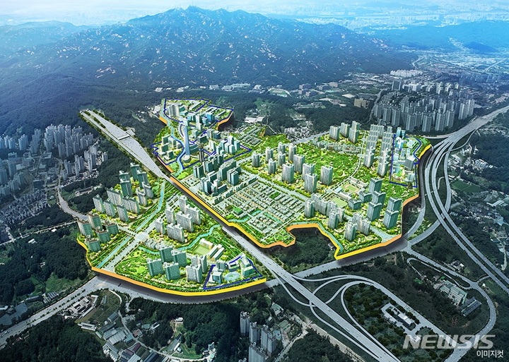 [서울=뉴시스] 과천지식정보타운 조감도. (사진=뉴시스 DB) photo@newsis.com 