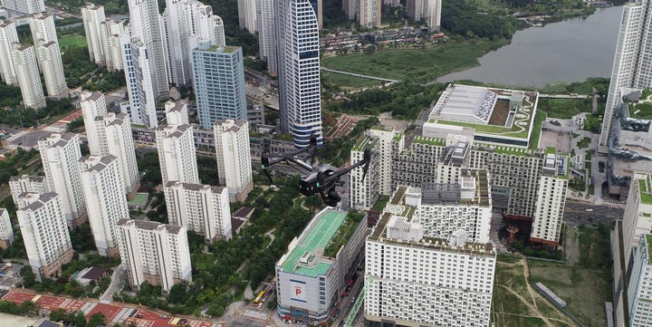 드론 항공촬영 모습. (사진=경기도 제공) *재판매 및 DB 금지