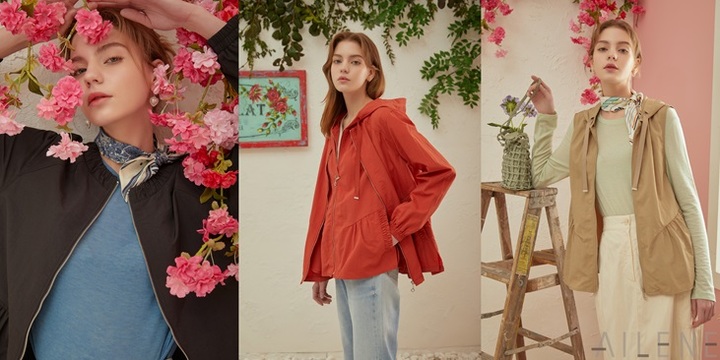 [서울=뉴시스] 홈앤쇼핑에서 론칭한 엘렌느 봄 점퍼세트. (사진=홈앤쇼핑 제공) 2023.02.23. photo@newsis.com *재판매 및 DB 금지