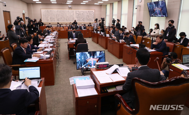 [서울=뉴시스] 국회 법제사법위원회 전체회의. (사진=뉴시스 DB). photo@newsis.com