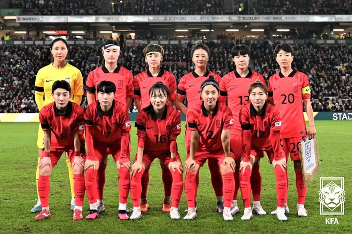 [서울=뉴시스]여자축구대표팀. (사진=대한축구협회 제공)