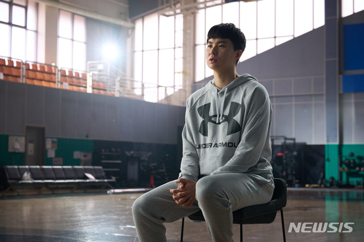 [서울=뉴시스]NBA 산하 G리그 산타크루즈 워리어스의 이현중 (사진 = 언더아머 제공)