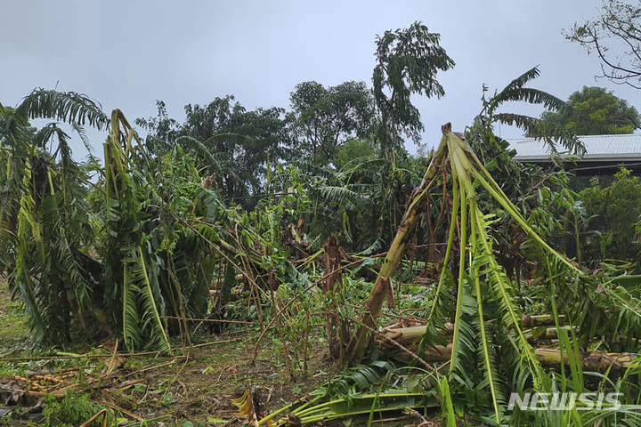 [포트빌라(바누아투)=AP/뉴시스]미국 국무부가 남태평양의 섬나라인 바누아투에 대사관을 개설할 예정이라고 31일(현지시간) 밝혔다. 사진은 지난 1일 사이클론이 지나간 바누아투 포트빌라의 모습. 2023.03.01