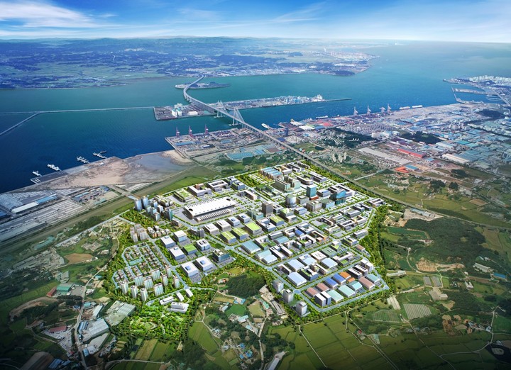 경기경제자유구역 평택포승지구 조감도. (사진=GH 제공) *재판매 및 DB 금지