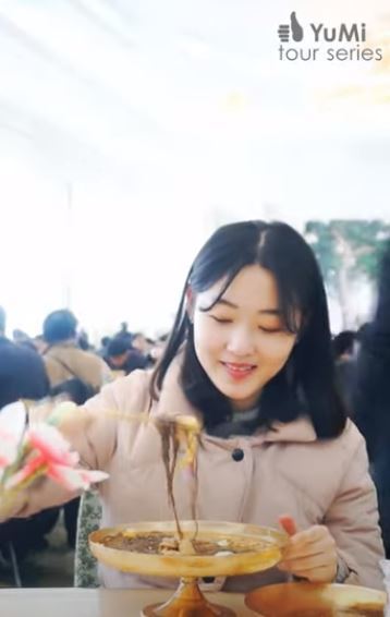 사진 유튜브 채널 'Olivia Natasha- YuMi Space DPRK daily' 캡처 *재판매 및 DB 금지