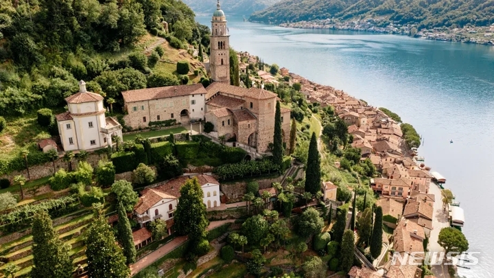 [서울=뉴시스] 모르코테(Morcote). (사진=스위스정부관광청 홈페이지) 2023.03.05. photo@newsis.com *재판매 및 DB 금지