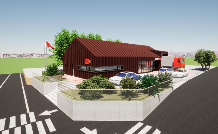 [산청=뉴시스] 생초우체국 조감도 *재판매 및 DB 금지