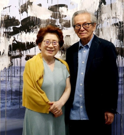 승연례 화백과 이건용 화백 *재판매 및 DB 금지