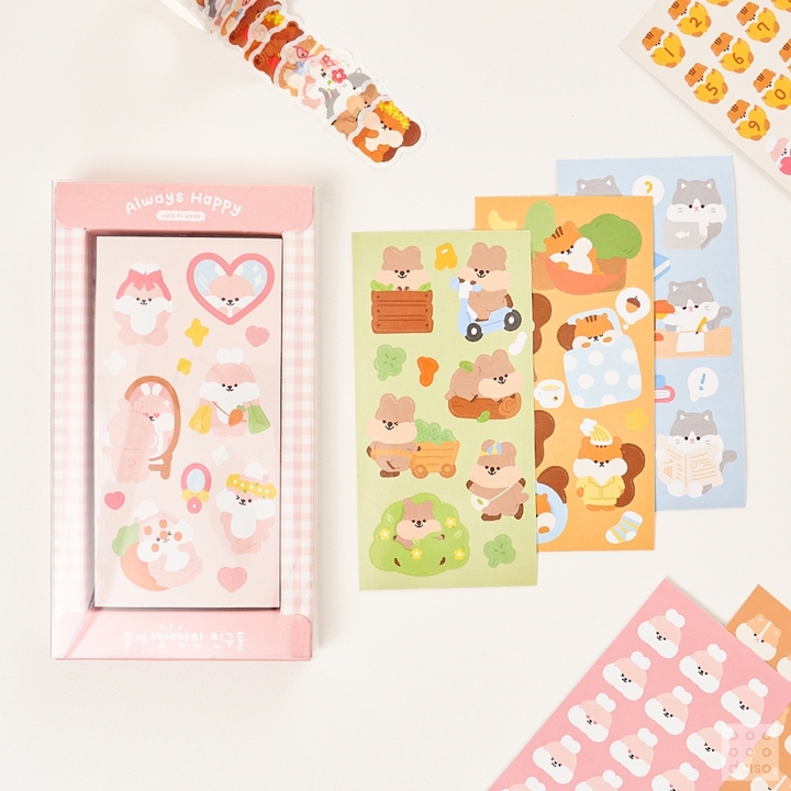 아성다이소, 봄 시즌 맞아 '볼이 빵빵한 친구들’ 시리즈 출시