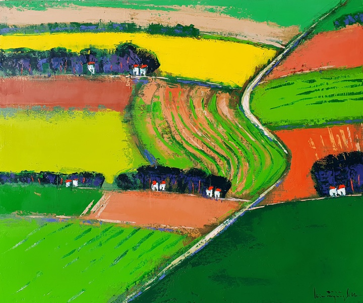 Countryside -NOV11 72.7X60.6cm Oil on canvas2022(20F) *재판매 및 DB 금지