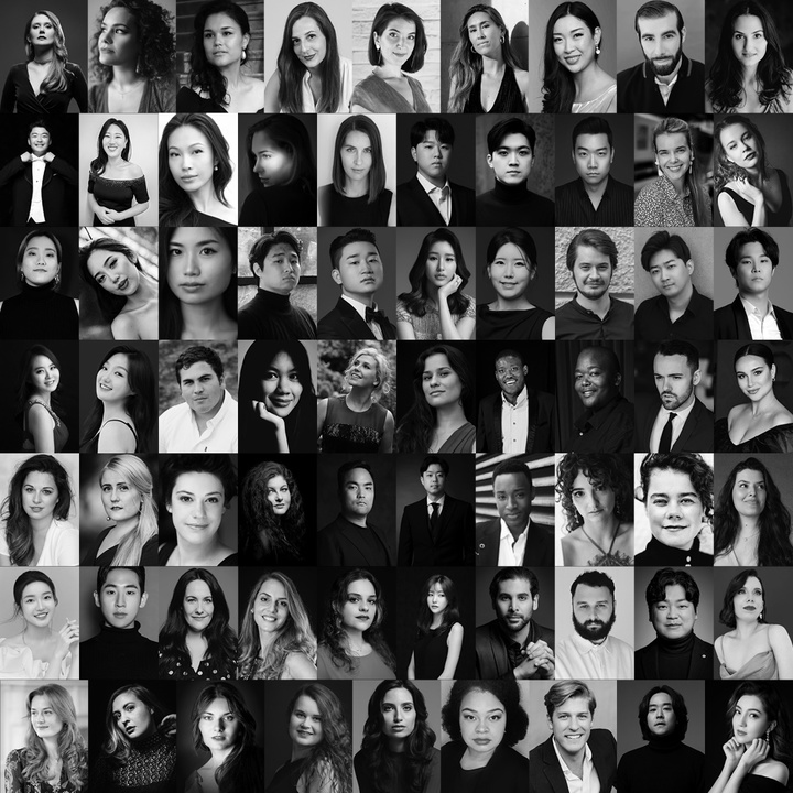 [서울=뉴시스]퀸 엘리자베스 콩쿠르 2023 성악 부문 본선 진출자. (사진=주벨기에유럽연합 한국문화원 제공) 2023.03.09. photo@newsis.com *재판매 및 DB 금지