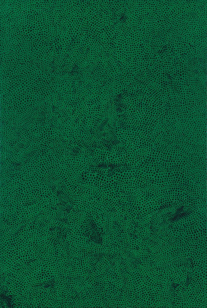 야요이 쿠사마, 1929-, <Infinity-Nets Green (TTZO)>, acrylic on canvas, 194.0x130.3cm (120), 2005, 30억 ~50억 원 *재판매 및 DB 금지