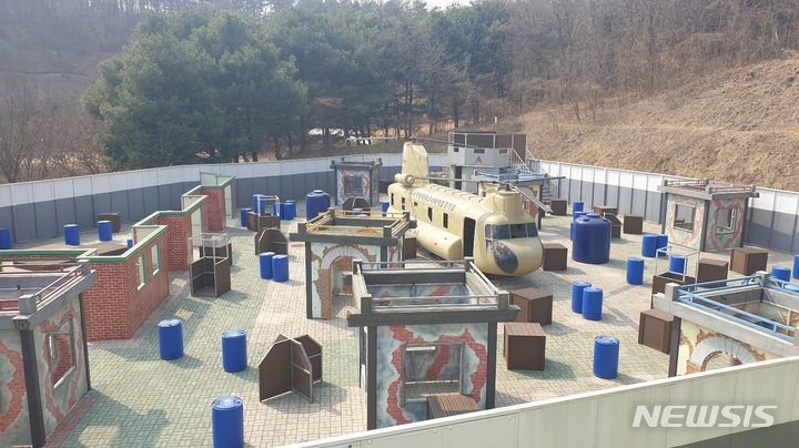 [화성=뉴시스] 서바이벌 사격장