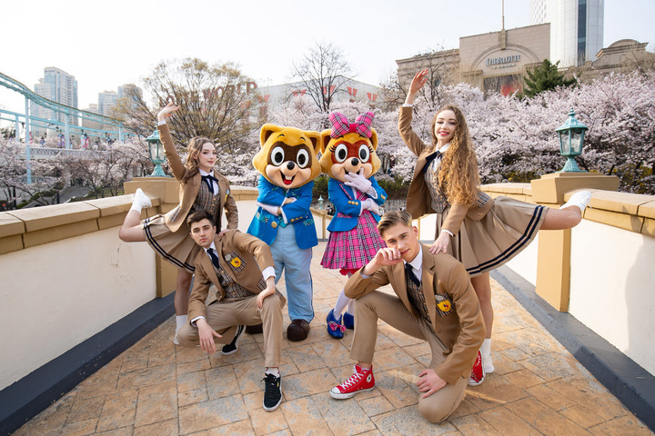 롯데월드 '하이스쿨 판타지 드림' 연기자들 *재판매 및 DB 금지