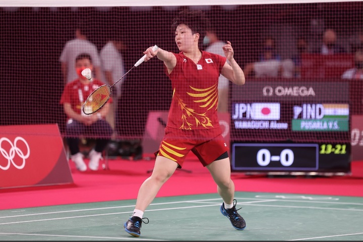 [서울=뉴시스]야마구치 아카네. 202.03.13. (사진=세계배드민턴연맹 누리집 갈무리) *재판매 및 DB 금지