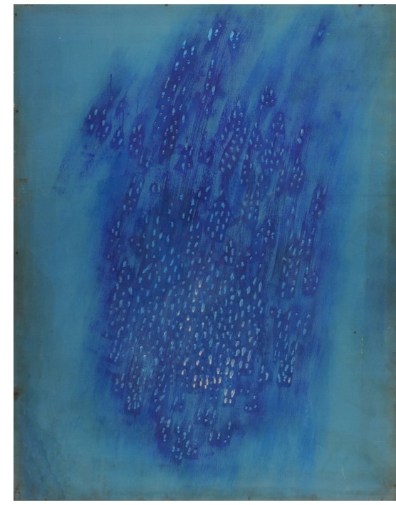 점(Dot), 1975, Mixed media on canvas, 147.3×112.2cm *재판매 및 DB 금지
