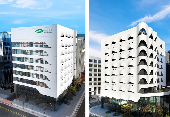 [서울=뉴시스] 서울 마곡동에 위치한 삼진제약 마곡 연구센터 (사진=삼진제약 제공) *재판매 및 DB 금지