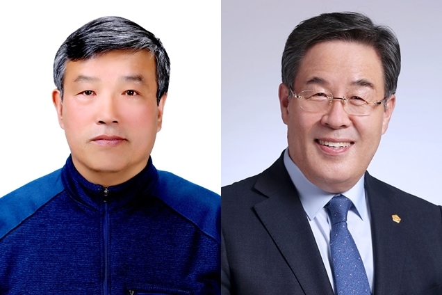 [청주=뉴시스] 우리공화당 유근진 후보(왼쪽), 무소속 정우철 후보. photo@newsis.com *재판매 및 DB 금지