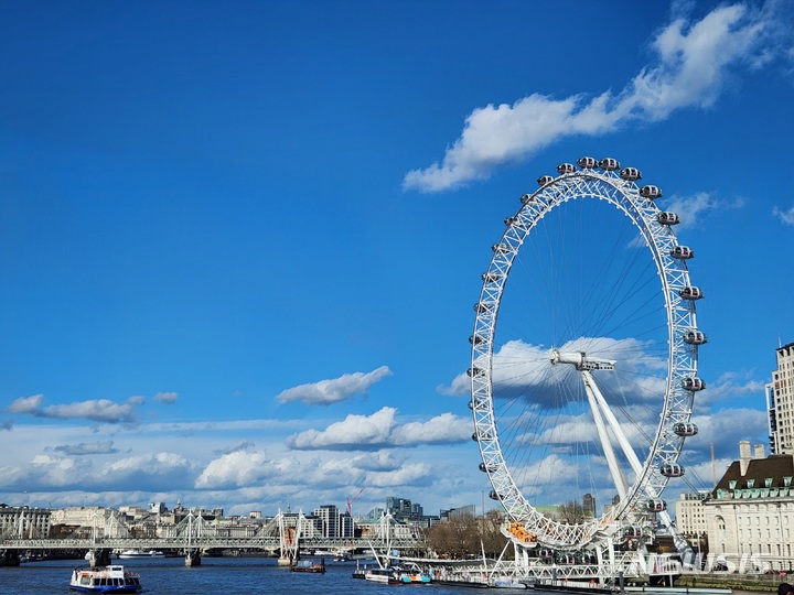 [런던=뉴시스]영국 런던아이 전경. (사진=서울시공동취재단). 2023.03.17. photo@newsis.com. 