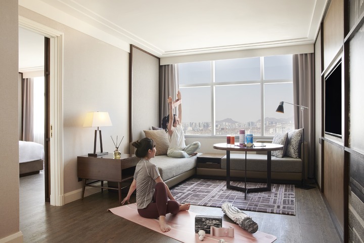 "난 호텔방에서 운동한다"…호텔가, '웰니스 패키지' 주목