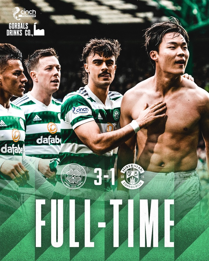 [서울=뉴시스]셀틱 오현규, 리그 2호골. (캡처=셀틱 소셜네트워크서비스)