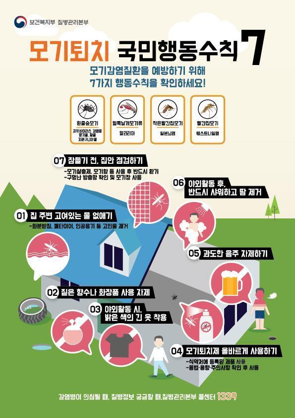 전국 일본뇌염 주의보 발령…작년 대비 19일 빨라