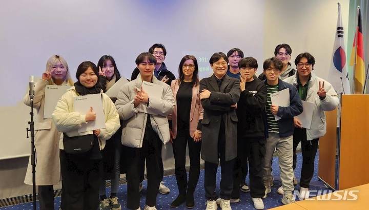 전북대 학생들, 독일 프라운호퍼연구소서 6주 간 배웠다