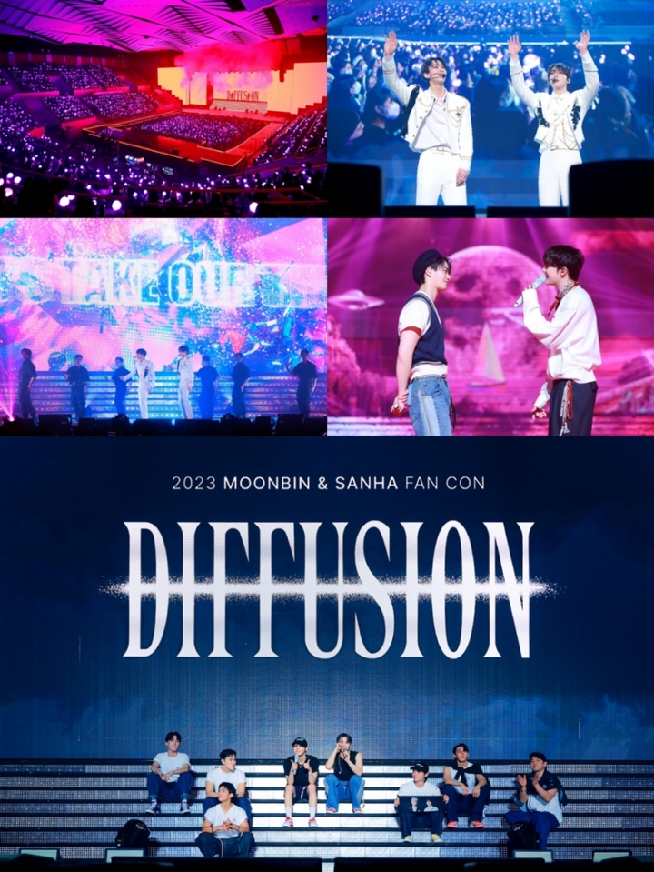 [서울=뉴시스] 아스트로 '문빈&산하' 팬 콘서트 현장 2023.03.20. (사진= 판타지오 제공) photo@newsis.com *재판매 및 DB 금지