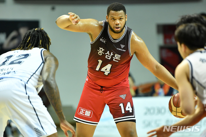 [서울=뉴시스]프로농구 인삼공사 스펠맨. (사진=KBL 제공)